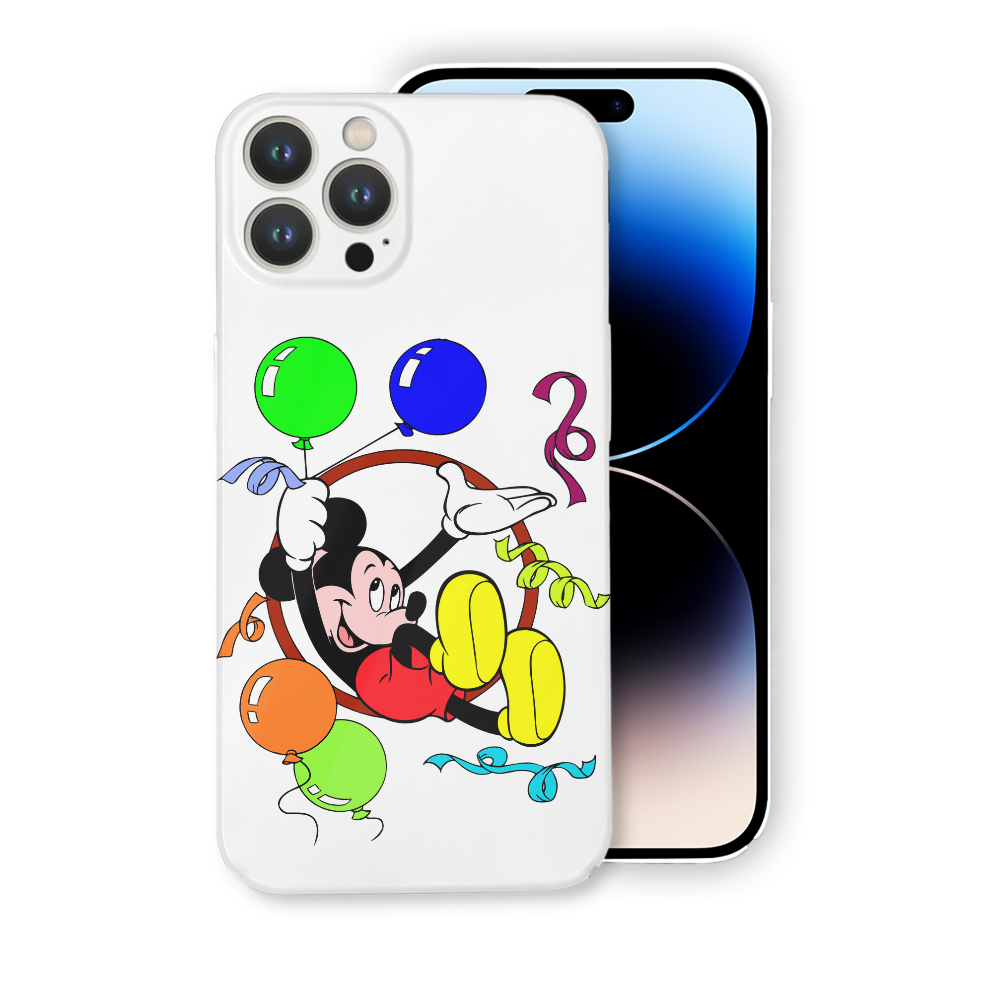 （画像用） ミッキーマウス Mickey Mouse 【iPhone 14シリーズ対応】ハードケース